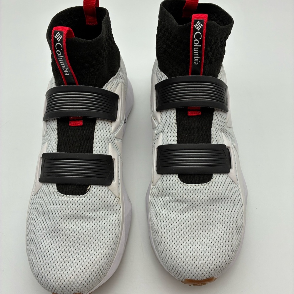 Columbia White and Black Athletic Sneakers
